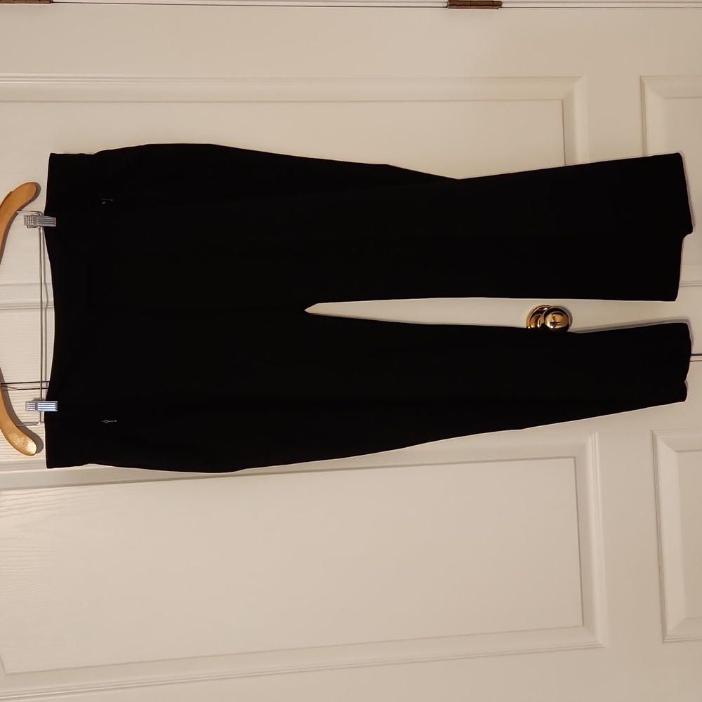 WD-NY, 20, black slacks, 2 front zipper pockets, beltloops, 1 back pocket W-2032 - Picture 4 of 7